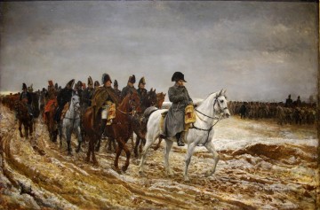 古典的 Painting - フランス戦役 1861 年軍事 ジャン・ルイ・エルネスト・メソニエ アーネスト・メソニエ 学術軍事戦争